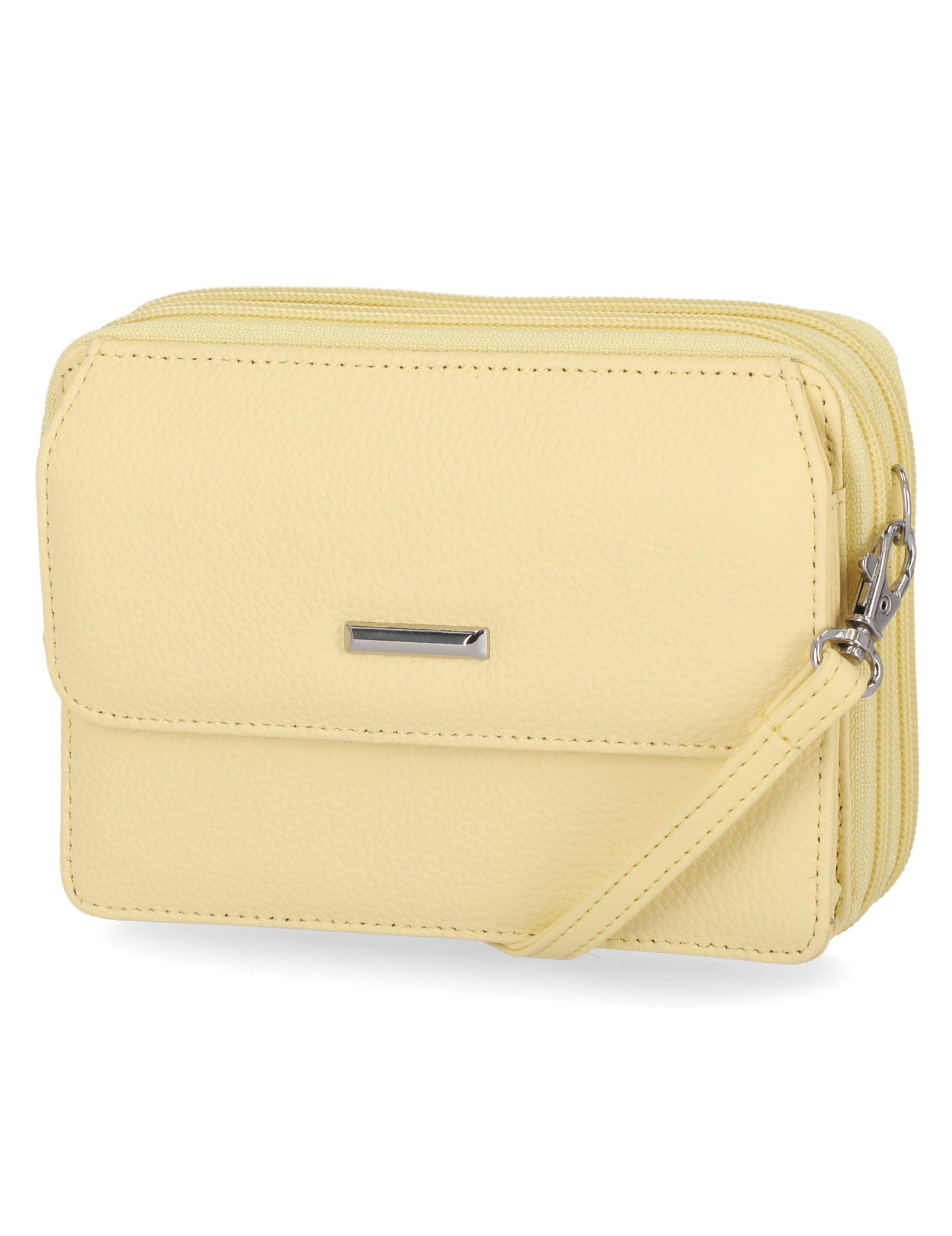 On The Move Crossbody Belt Bag - Mundi Wallets - Women's Wallet - Organizer Wallet - RFID Protected -  Buttercup