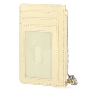 Paris Leather Card Holder Wristlet