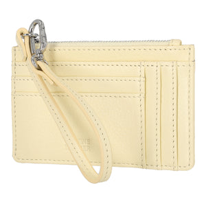 Paris Leather Card Holder Wristlet