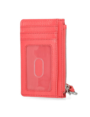 Paris Leather Card Holder Wristlet