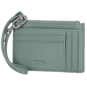 Paris Leather Card Holder Wristlet