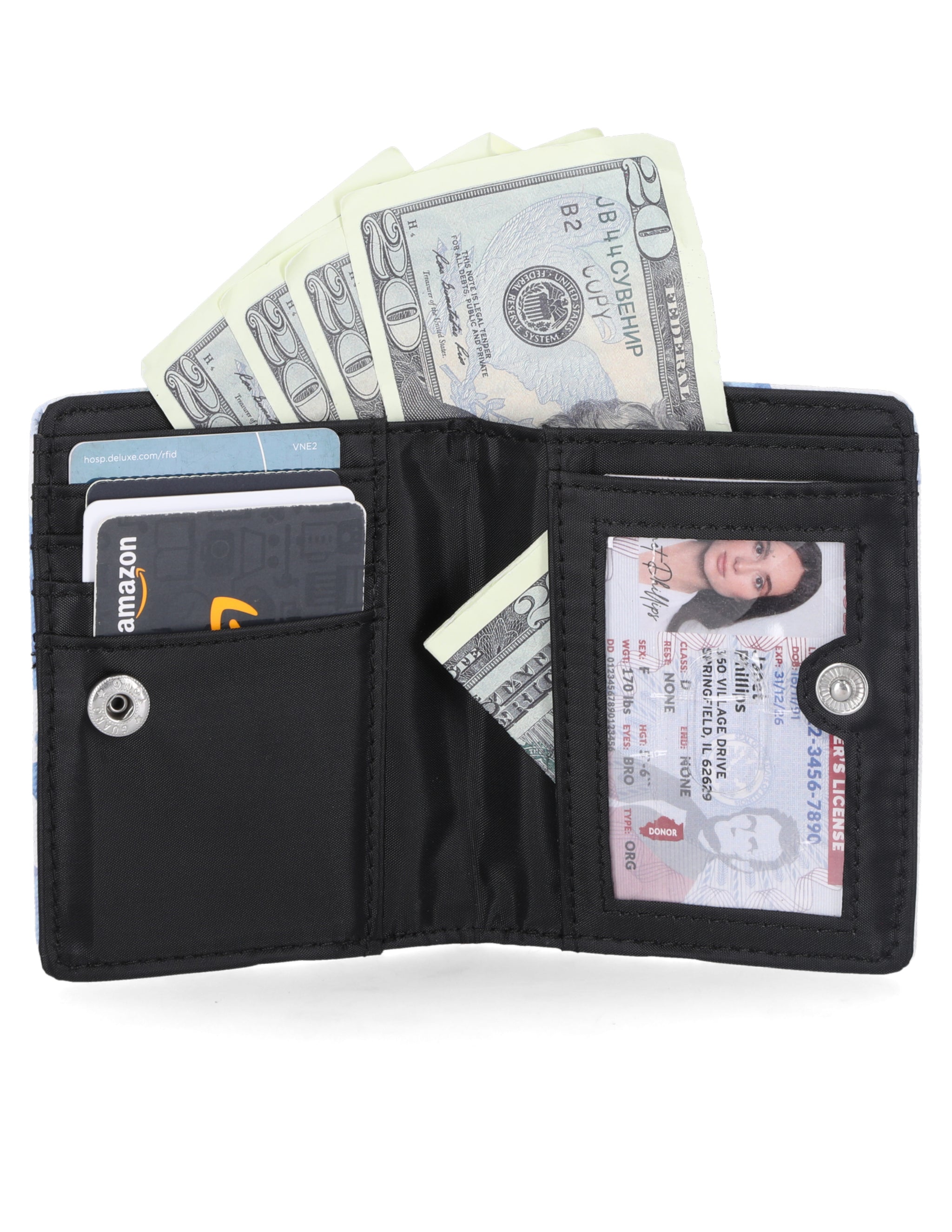 Manyidi Wallets Mini Bifold Wallet - Mundi Wallets