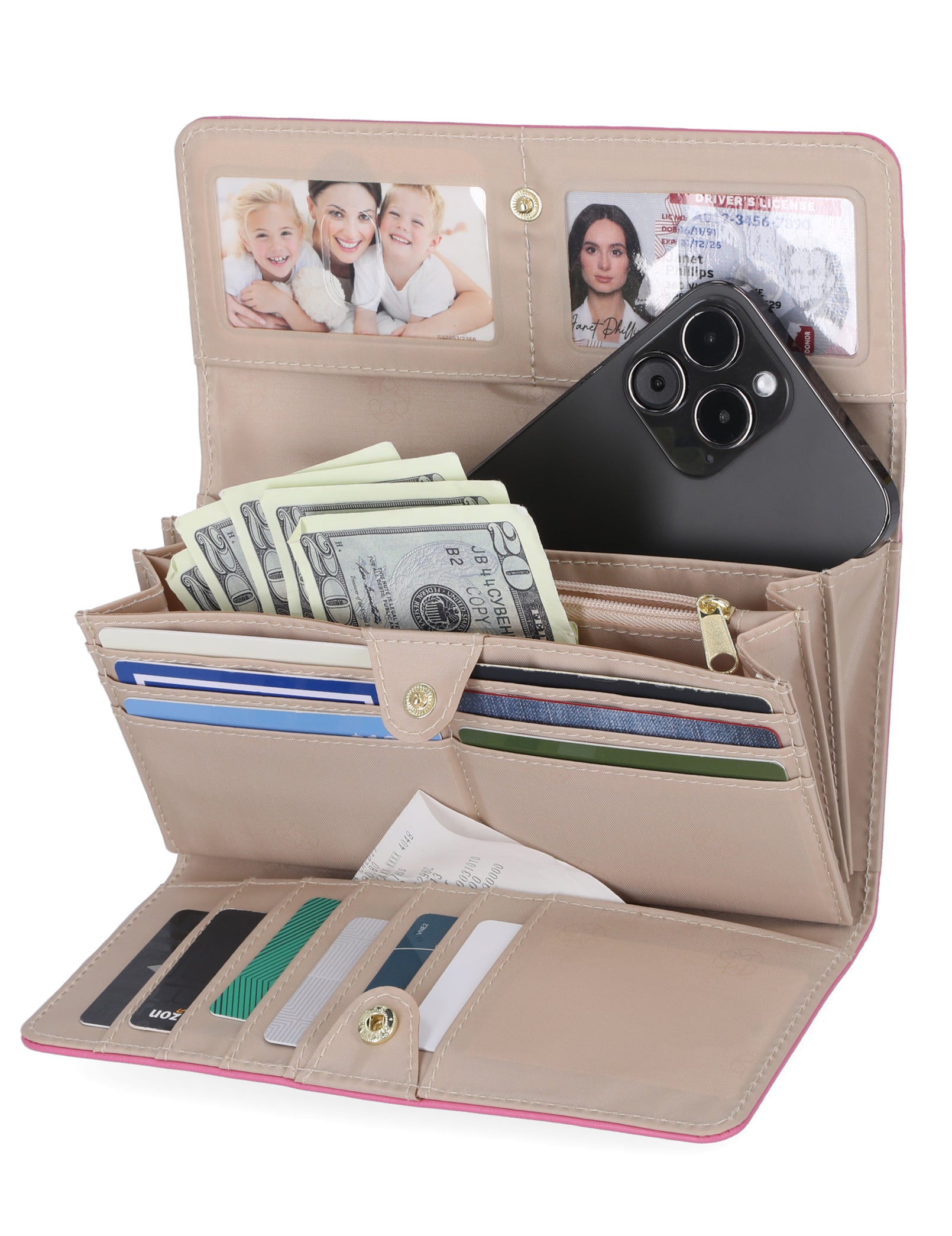 File Master Clutch - Mundi Wallets