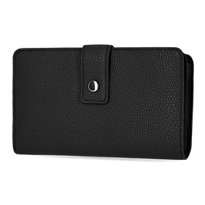Mundi Wallets - Madame Secretary Wallet - Women's Wallets - Vegan Leather Wallets For Women - RFID Protection - Clutch Wallets - Multiple Pockets and compartments - Black