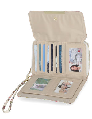 My Big Fat Wallet - Mundi Wallets - Women's Wallet - Organizer Wallet - RFID Protected - Hummingbird - Wristlet