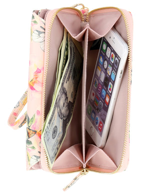 My Big Fat Wallet - Mundi Wallets - Women's Wallet - Organizer Wallet - RFID Protected - Butterfly Meadow